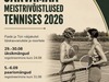 Alanud on registreerimine Järvamaa 2026 .a  meistrivõistlustele tennises