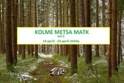 Kolme metsa orienteerumismatka püsirajad vol 2