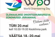 Ülemaailmse orienteerumispäeva orienteerumisseiklus Türi linnas