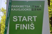 Parkmetsa kaugjooksul osales 600 spordisõpra
