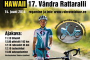 Täna lõppeb soodusregistreerimine Hawaii 17. Vändra Rattarallile