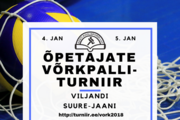 Õpetajate Võrkpallivõistlused toimuvad Viljandis