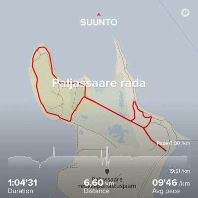 Viimasel kahel aastal populaarseks osutunud 6,6 km rada Paljassaare poolsaarel