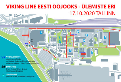 Ülemiste eri rada - 5 km ring