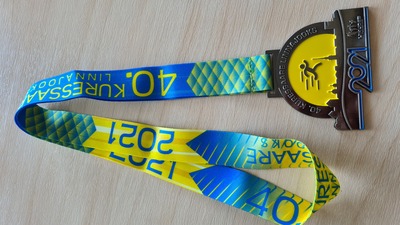 Kuressaare linnajooksu uus medal