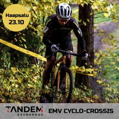 Tandem kaubandus Eesti meistrivõistlused cyclo - cross´is toimuvad 23. oktoobril Haapsalus.