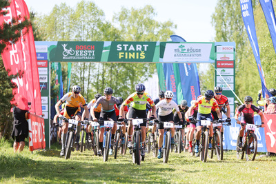 25. Rõuge Rattamaratoni start