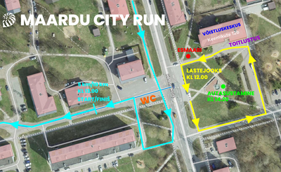 Võistluskeskus asub Maardu Kultuuri- ja infokeskuses (Keemikute 12b)