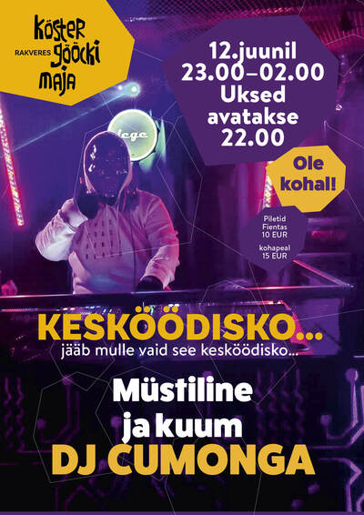 200 m Ööjooksu finišist tore afterparty võimalus