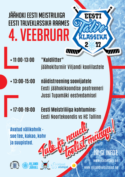 Viljandimaa jäähoki TALVEKLASSIKA