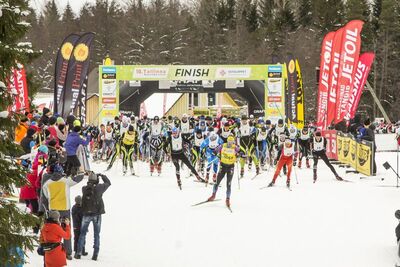 18. Tallinna maratoni start. Foto: Kaimo Puniste