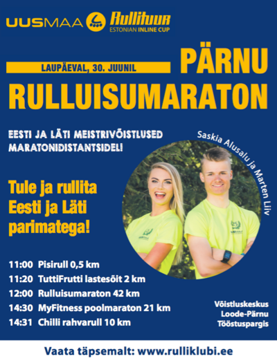 Parimad rullitavad Pärnus!