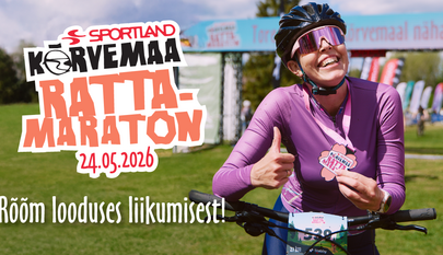 Sportland Kõrvemaa Rattamaraton toimub 24. mail — soodushind kehtib veel kuni 15. maini