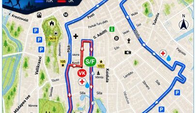 LIIKLUSKORRALDUS JA ÖÖJOOKSU RADA! Traffic rules and course info