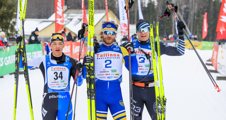 Estoloppeti 3. etapi 27. Tallinna Suusamaratoni võitsid Marko Kilp ja Tatjana Mannima