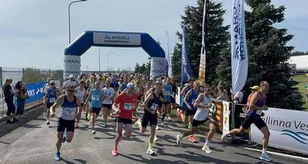 Leonid Latsepov ja Helen Bell võitsid Ülemiste järvejooksu kolmandat korda järjest