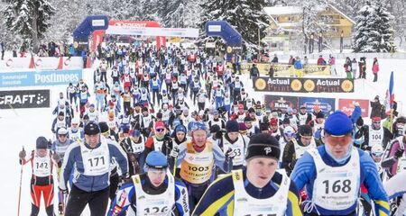 Viis meest lähevad 80-ndat korda Estoloppeti sarja maratoni starti