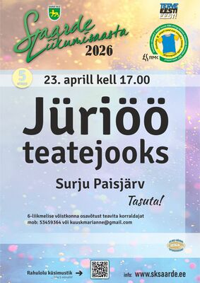 Jüriöö teatejooks ümber Surju paisjärve