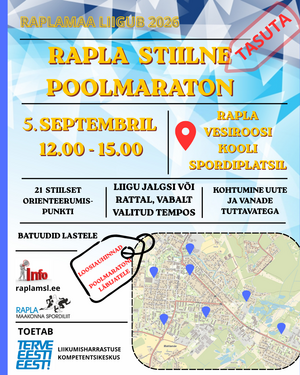 Liikumispäev Rapla - Stiilne poolmaraton