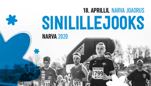 Sinilillejooks NARVA 2020